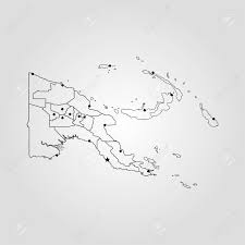 Independen stet bilong papua niu gini). Map Of Papua New Guinea Vector Illustration World Map Royalty Free Cliparts Vectors And Stock Illustration Image 92712871