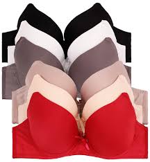 Add 1 cup 6 pcs full cup polka dot lace boost double pushup push up bra btop rated seller. 2nd Date Women S Push Up Double Push Up Bras Packs Of 6 Various Styles Buy Online In Faroe Islands At Faroe Desertcart Com Productid 141877453