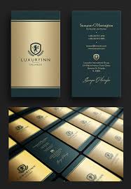 Black And Gold Visiting Card Design Elegant Black And Gold Business Card Templates Gold Business Card Business Card Design Black Classy Business Cards