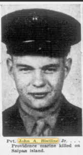 Pvt John Anthony Bistline Jr. (1925-1944)