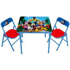 Disney Mickey Mouse Clubhouse Activity Table And Chairs Set Disney Mickey Mouse Clubhouse Disney Furniture Activity Table