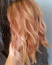 Pin For Later Rose Gold Blond Is Going To Be The Trendiest Hair Color For Fall 2016 Trendy Hair Color Gold Blonde Hair Hair Styles