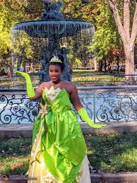 The love we have for disney princess costumes is a tale as old as time. Princess Tiana Costume Diy Costume Guide Photo 5 5