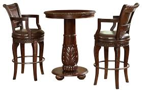 International concepts has been crafting fine solid wood home furnishings. Antoinette 3 Piece Pub Table Set Victorian Indoor Pub And Bistro Sets By Steve Silver Ay300pttb3pc Houzz