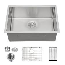 We did not find results for: Lordear 27x19 Inch Kitchen Sink Undermount 16 Gauge Deep Single Bowl Stainless Steel Ledge Workstation Sink Basin Single Bowl Tools Home Improvement Guardebem Com