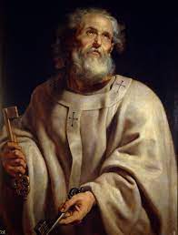 Santo petrus (simon nama aslinya, petrus, atau kefas nama yang diberikan yesus) adalah salah seorang dari dua belas rasul yesus dan paus pertama umat kristiani. Saint Peter Wikipedia