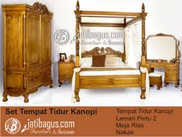Drawer/nakas kecil 2 laci ukuran 50 x 40 x 60. Set Tempat Tidur Kanopi Set Kamar Tidur Jatibagus Com