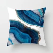 Three solid pillows 19 x 19 in a similar colour in this case. Ins Blue Pillowcase Abstract Pattern Printed Cushion Decorative Pillow Cushions Home Decor Sofa Car Throw Pillows Cushion Aliexpress