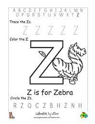 Customize your worksheet by changing the font and text. Letter Z Alphabet Worksheets
