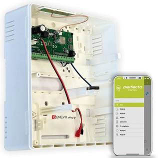 Integracja kamer z centralami alarmowymi Satel Perfecta / Integra, AI generated