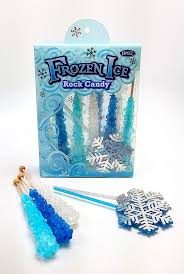 Amazon Com Frozen Ice Rock Candy Sticks 10 Individually Wrapped Rock Candy On A Stick 2 Wands In 2020 Rock Candy Sticks Candy Buffet Tables Rock Candy