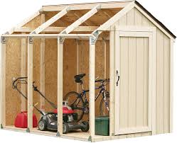 Roofing materials are included in the shed kit pricing. Amazon Com 2x4basics 90192mi Custom Shed Kit With Peak Roof Storage Sheds Garden Outdoor