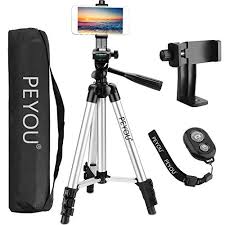Once they were cabled devices that screwed physically into a shutter button, but these days they. Phone Tripod Peyou 50 Aluminum Camera Tripod Wireless Remote Shutter 360 Rotation Smartphone