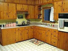 Unfinished pine kitchen cabinets are great choice for everyone who want to attain a warm and cozy feel in their kitchen. Tips For Painting Knotty Pine Cabinets White Dengarden