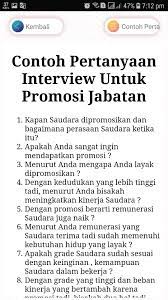 Selama terus belajar dan tumbuh dalam posisi tersebut, saya akan tetap bahagia. Contoh Pertanyaan Interview Dan Jawabannya Fur Android Apk Herunterladen