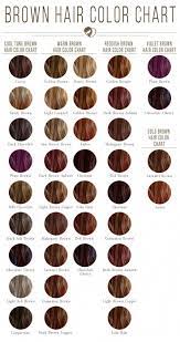 So, when it comes to picking a shade from all the brown hair colors out there, just remember you want to choose cooler shades for warmer skin and warmer shades for cooler skin. Ombrehaircolor Brown Hair Color Chart Brown Hair Shades Hair Color Light Brown