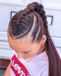 50 Beliebte Und Standig Verwendete Junge Haarwebmuster Ponytailhairstyles 5 Braided Hairstyles Hair Styles Braids For Long Hair