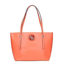 Guess Sac Porte Epaule Ref Guess45370 Orange 40 27 12 Sac Porte Epaule Sac A Main Orange Sac