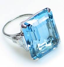 Gallery For Aquamarine Stone Ring Aquamarine Stone Ring Antique Aquamarine Ring Aquamarine Gold Ring
