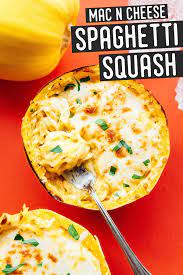Spaghetti Squash Mac And Cheese Recipe Vegetarian Pasta Recipes Spaghetti Squash Vegetarian Recipes Dinner