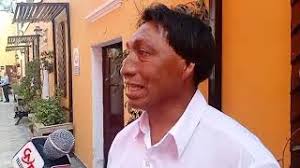 Declara el electo Alcalde distrital de Machaguay, Wilfredo Herbert Castro  Pachao