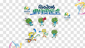 3 i think vinicius and tom is the cutest olympic mascots what i've ever seen. 2016 Summer Olympics Rio De Janeiro Paralympic Games Mascot Sport Olympic Mascots Transparent Png