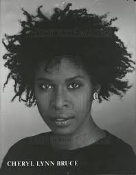 1975 Press Photo Cheryl Lynn Bruce Actress