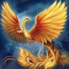 Alicanto Cross Paintings Diamond Painting Phoenix Drawing
