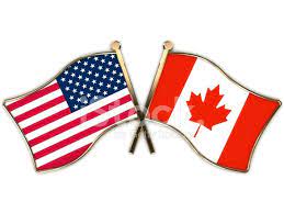 Gratis kanadische flagge hier downloaden. Usa Kanada Flaggen Abzeichen Stockfotos Freeimages Com