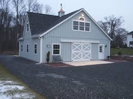 36x36 Grey Barn Keystone Barns Garage Style Barn Construction Outdoor Buildings