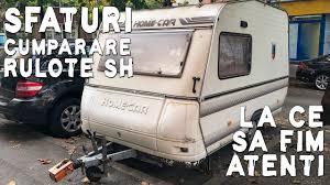 Are itp pe *** ani, centrala cu butelie gaze functionala, cort, aragaz cu plita la gaze si cuptor electric, wc si dus, frigider, dulapuri, canapea pentru *** persoane. La Ce SÄƒ Fim AtenÈ›i Cand CumpÄƒrÄƒm O RulotÄƒ Sh Youtube