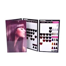 Hot Item Factory Wholesale Price Hair Color Chart Book For Hair Dye Colors
