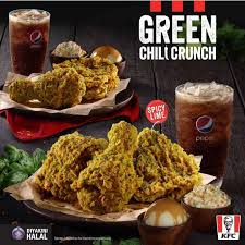 Seriously, you have no idea how hungry writing this has gotten me! Kfc Brunei Have You Tried The Green Chili Crunch Let Us Facebook