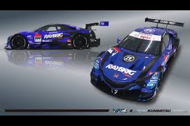 super gt チームクニミツ raybrig nsx gt phase02 を公開 スーパーgt ホンダnsx レースカー