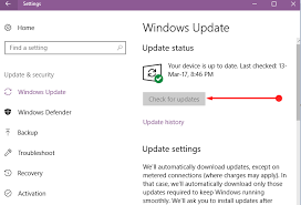 Fix Check For Updates Grayed Out In Windows 10