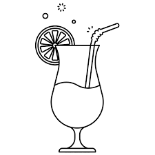 Kids healthy cocktail 596 x 872px 85.12kb. Drinks Coloring Pages Coloring Home