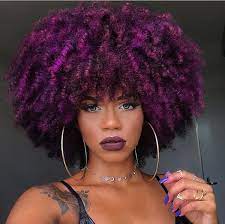 Pin By V Is Mine On Carbon12 Beauties Temporary Hair Dye Purple Natural Hair Hair Styles