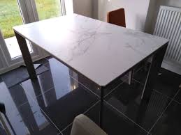 Urban Ceramic Dining Table In 2020 Dining Table Extendable Dining Table Extendable Glass Dining Table