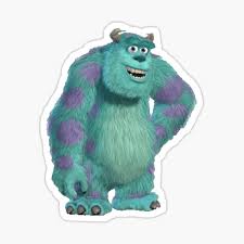 Characters, sully and mike in this easy, step by step, drawing video. Sulley Stickers Redbubble