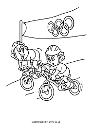 Gebruik de pijltjes omhoog en omlaag om door resultaten van automatisch aanvullen te navigeren en druk op enter om een resultaat te selecteren. Kleurplaat Olympische Spelen Fietsen Sport