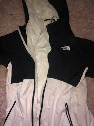 Black And White North Face Rain Jacket Black And White North Face Rain Jacket North Face Jacket Jackets North Face Rain Jacket