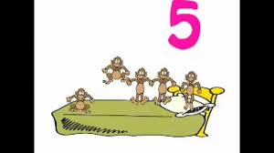 Sing (and jump) along as the monkeys fall off and bump their heads. Five Little Monkeys Jumping On The Bed Original Song Youtube