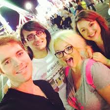 Shane Dawson, Drew Monson, Trisha Paytas And Kat Sketch