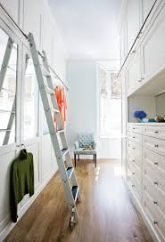 Reaching new heights at home. Rolling Closet Ladder Houzz