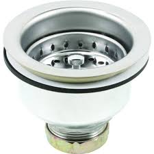 watts kitchen sink strainer, chrome
