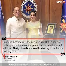 Posted 8mminutes agothuthursday 24 junjune 2021 at 10:56am. Kris Aquino Clarifies Yellow Brick Road Post Slams Tv5