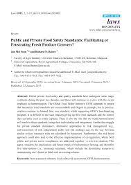 What are the site standards for rentokil malaysia? Pdf Public And Private Food Safety Standards Facilitating Or Frustrating Fresh Produce Growers