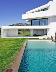 Pleasant El Viento Home Inground Swimming Pool White Walls Home Home Design Decor