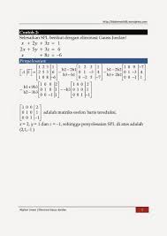 Maybe you would like to learn more about one of these? Contoh Soal Eliminasi