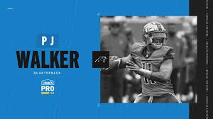 While he didn't do much in the opener, the veteran has a great matchup against the panthers up next. Panthers Sign Quarterback P J Walker